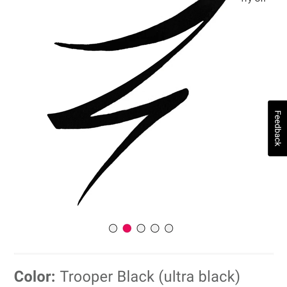 Tattoo Liner Trooper Black Liquid Eyeliner Kat Von D KVD Beauty